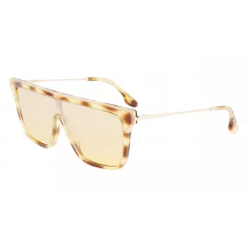 Victoria Beckham Moteriški Cat Eye Akiniai Nuo Saulės VB650S5319222 Havana Acetatas Rudi Gradientiniai Lęšiai 53mm