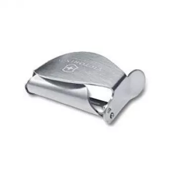 Victorinox 7.6074 dantyta sukamoji skustuvė su akutėms skirtu antgaliu, juoda