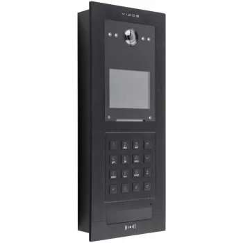 VIDOS IPX S110 lauko skydelis – IP vaizdo durų stotelė su 2MP kamera, PoE, IP65