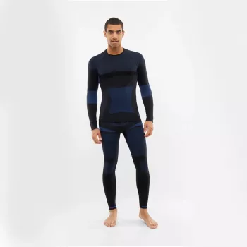 Viking Base Layer Dante Man Set – Vyriški termo apatiniai, juodi, L dydis
