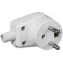 VIPLAST 220-01 Kampinis kištukas 16A 250V IP20 baltas