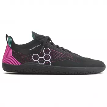 VivoBarefoot Primus Lite Knit Moteriški basų pėdų sportbačiai (EU 37) – Obsidian Black