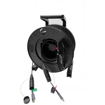 Vivolink PROHDMIOP50AM-DRUM 50m Armored Active Optical HDMI laidas 4K 60Hz 18Gbps HDR10 Dolby Vision HDCP2.2 ARC CEC