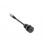 Vivolink USB-C Desk Socket Black su 0,3 m USB-C laidu