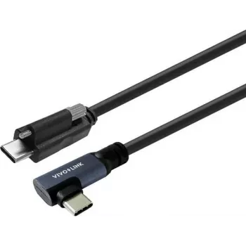 Vivolink USB-C į USB-C kampinis laidas profesionaliam naudojimui (PROUSBCMMS8A)