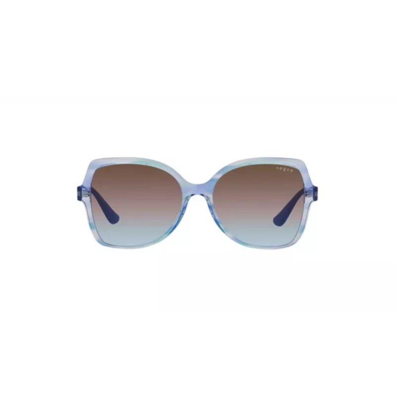 VOGUE VO5488S306048 Moteriški katinėlio formos akiniai nuo saulės Havana rudi gradientiniai 56mm