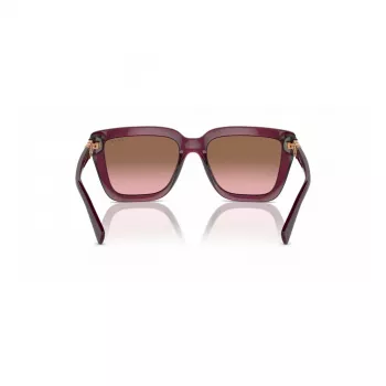 VOGUE VO5575SB29891 Moteriški stačiakampiai akiniai nuo saulės Havana Brown Gradient 55mm