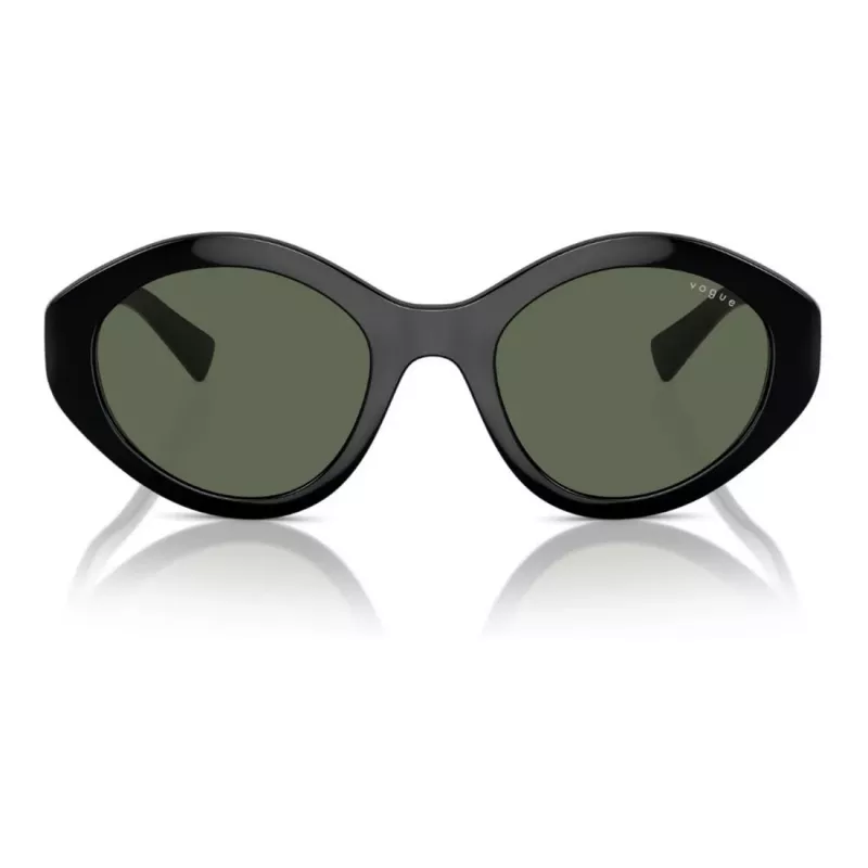 VOGUE VO5576SBW4471 Moteriški Drugelio Formos Akiniai nuo Saulės – Havana Propionate Rėmelis, Rudas Gradientinis Stiklas, 52mm