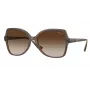 Vogue Moteriški Cat Eye Akiniai nuo Saulės VO5488S238613 Tamsiai Havana Rudi Gradientiniai 56mm