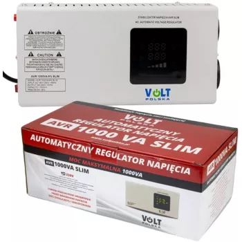 Volt AVR 1000VA Slim įtampos stabilizatorius