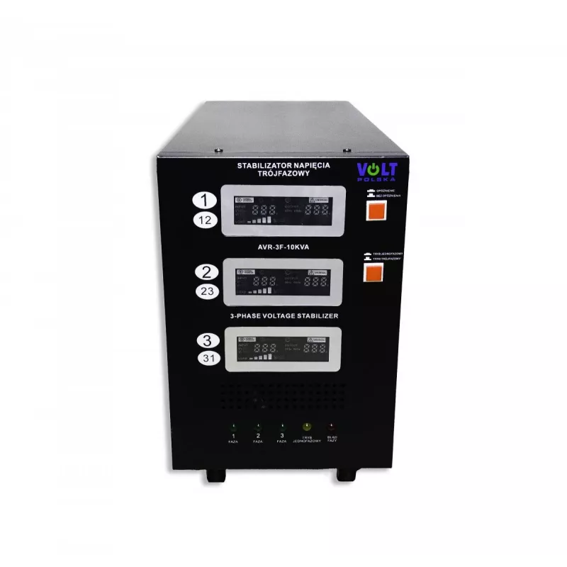 Volt Polska AVR PRO 10000VA trifazis automatinis įtampos reguliatorius