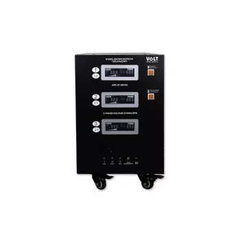 VOLT POLSKA AVR PRO 25000VA Trifazis automatinis įtampos stabilizatorius su servo varikliu ir ±3% tikslumu