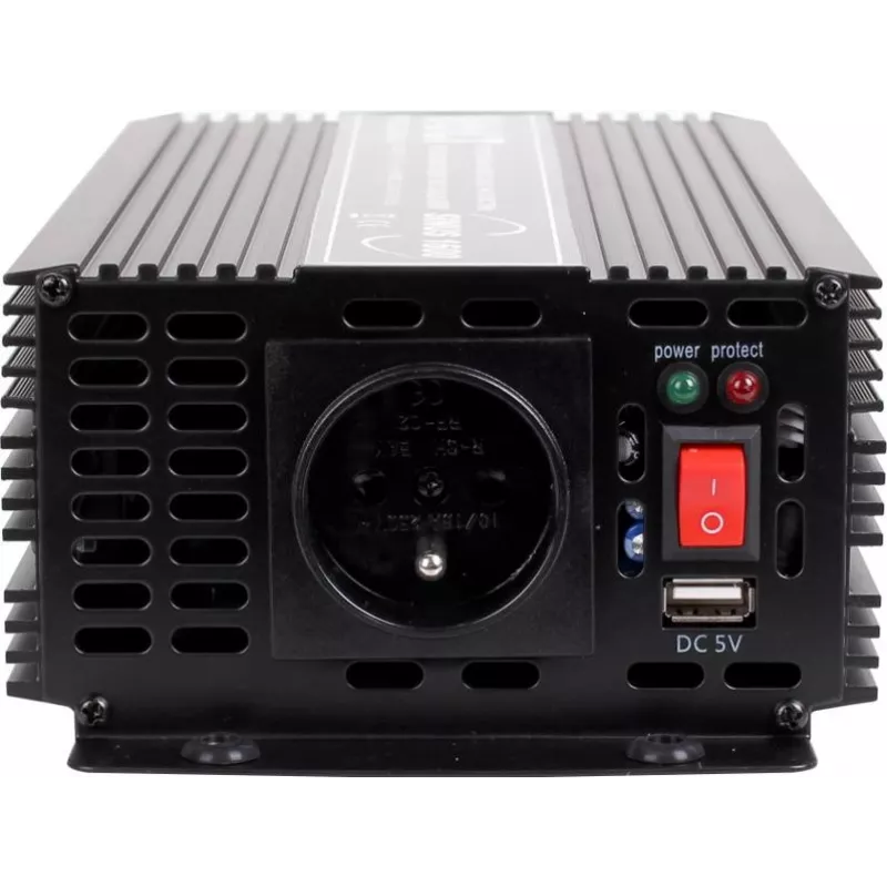 Volt Polska Sinus 800/1600W gryno sinuso keitiklis 12V DC į 230V AC