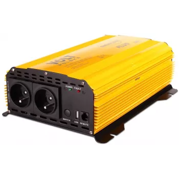 VOLT POLSKA SINUS PLUS 3000 gryno sinusoidės įtampos keitiklis 24V į 230V 1500W/3000W su nuotoliniu valdymu