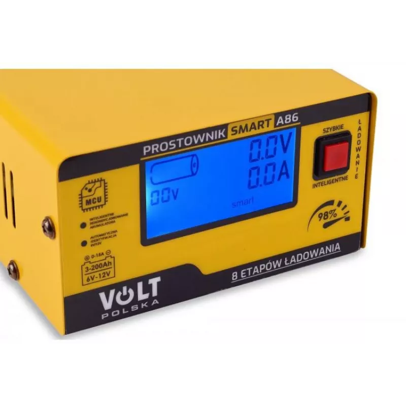 VOLT POLSKA Smart Volt baterijų įkroviklis 6V/12V 15A – modelis 29459
