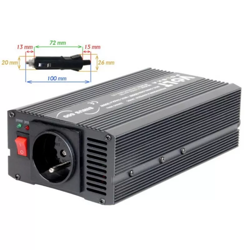 Volt Sinus 600 grynojo sinusoidės keitiklis 24V-230V 300W/600W