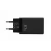 Voltage GaN Charger 67W sieninis įkroviklis, PD 3.0 / QC 3.0, 2x USB-C & 1x USB-A, EU kištukas, juodas