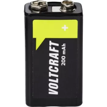VOLTCRAFT 9 V Block akumuliatorius NiMH 200 mAh 8,4 V paruoštas naudoti 1 vnt. (VC-17665960)