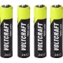 VOLTCRAFT Micro (AAA) NiMH akumuliatoriai 1050 mAh 1,2 V, paruošti naudoti, 4 vnt. (VC-17275425)
