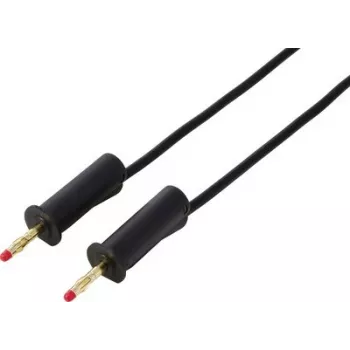 VOLTCRAFT MSB-132 1 m juodas matavimo laidas su 4 mm kištukais VC-18709985