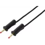 VOLTCRAFT MSB-132 2 m juodas saugos matavimo laidas, 4 mm sukraunami kištukai, 32 A, 1000 V CAT III VC-18709995