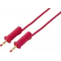 VOLTCRAFT MSB-132 2 m raudonas matavimo laidas su 4 mm sukabinamais banana kištukais VC-18709990