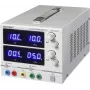 VOLTCRAFT MSP-3010 reguliuojamas AC ir DC laboratorinis maitinimo šaltinis 0-30 V 0-10 A 2x 300 W 4 mm bananų jungtys dviguba išvestis (VC-17370145)