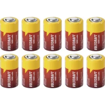 VOLTCRAFT Special baterija 1/2AA Button-top Li-SoCl2 3,6 V 1200 mAh 10 vnt. (VC-17256075)