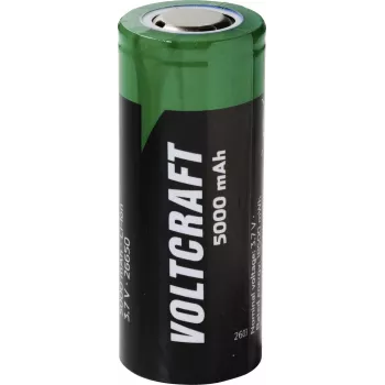 VOLTCRAFT Special Battery 26650 Flat-Top Li-Ion 3.7 V 5000 mAh 1 vnt. (VC-17666010)