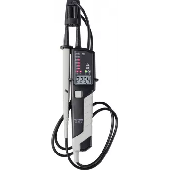 VOLTCRAFT VC-55 S dvipolis įtampos testeris CAT III 1000 V, CAT IV 600 V, tylus (be garso), LCD, LED VC-17790165