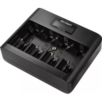 VOLTCRAFT VC-BC-5100 apvaliųjų elementų įkroviklis NiMH, NiCd, Li-Ion AA, AAA, C, D, 9V blokams VC-17665940