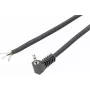VOLTCRAFT XL-AC25SGW 2,5 mm stereo jack kištukas, 3 kontaktų, litavimo, nikeliuotas, 1 vnt. 93025c204