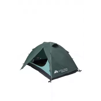 VOLVEN Zephyr Light Tent Green 2-Person 3-Season Trekking Palapinė