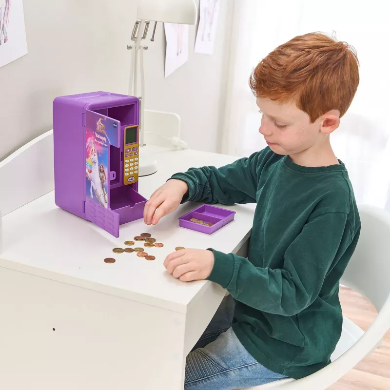 VTech Unicorn Academy – Magical Dream Safe, mokomasis seifas su linksmybėmis