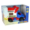WADER POLESIE Blue and White ConsTruck Rescue Car 41937
