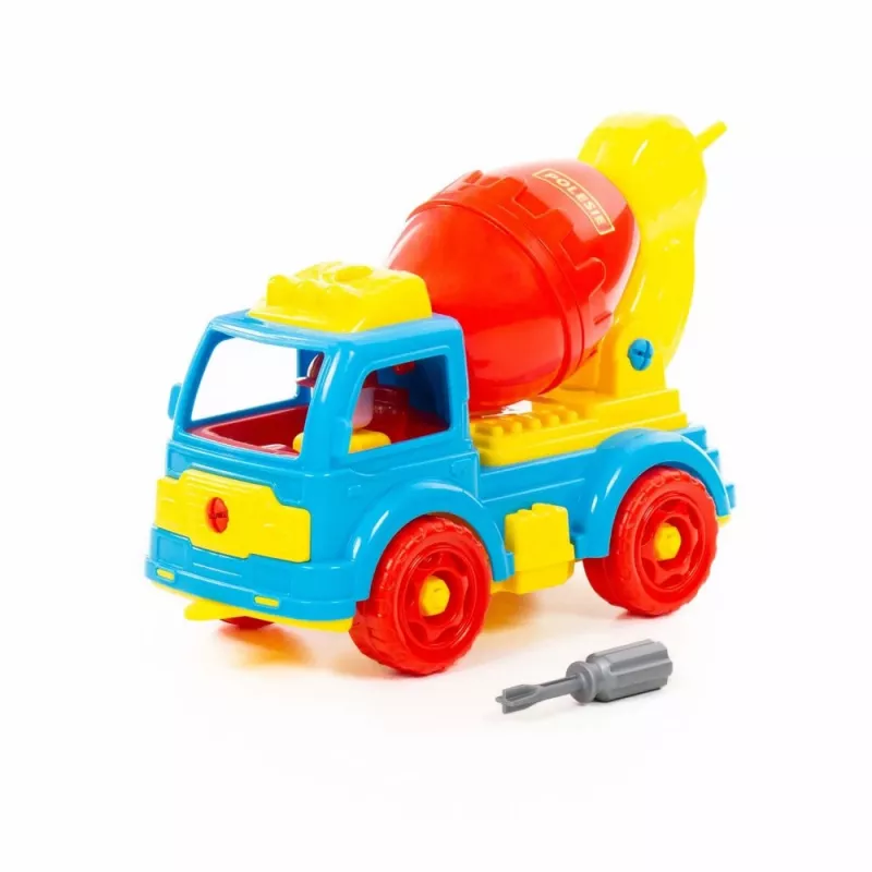 WADER POLESIE Betono Maišyklės Transportavimo Konstruktorius 29 Detalės 84804