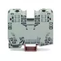 WAGO 285-135 2-jungčių praėjimo gnybtų blokas, 35 mm², CAGE CLAMP, pilkas