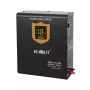Sieninis avarinis maitinimo šaltinis KEMOT PROsinus-800 keitiklis su gryna sinusine banga ir įkrovimo funkcija 12V 230V 800VA/500W