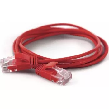 Wantec Patch Cable UTP CAT6a 25m Raudonas