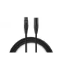 Warm Audio PREM-XLR-25 XLR mikrofono kabelis, 7,6 m (25 ft), juodas
