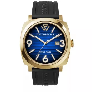 WATCHPEOPLE Women's 700991 Nerūdijančio plieno laikrodis 45mm sidabrinis