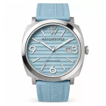 WATCHPEOPLE Women's 700996 Analoginis Kvarcinis Laikrodis 45mm Sidabrinis Nerūdijantis Plienas