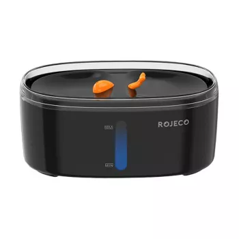 Vandens fontanelis gyvūnams Rojeco 2,5 L (Juodas)