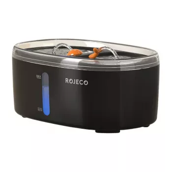 Vandens fontanelis gyvūnams Rojeco 2,5 L (Juodas)