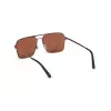 WEB EYEWEAR MAN WE0261-6036E Akiniai Nuo Saulės Havana/Ruda Acetato Rėmelis Žali Polikarbonato Lęšiai 60/14/145 mm