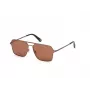 WEB EYEWEAR MAN WE0261-6036E Akiniai Nuo Saulės Havana/Ruda Acetato Rėmelis Žali Polikarbonato Lęšiai 60/14/145 mm