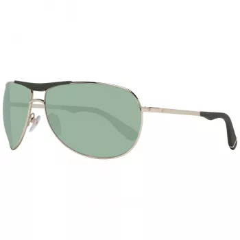 WEB EYEWEAR MAN WE0296-6632P Polarizuoti stačiakampiai akiniai nuo saulės juodi/pilki 66/14/125 mm