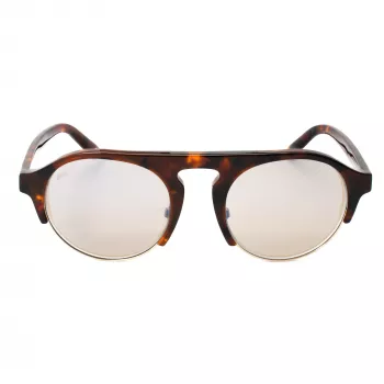 WEB EYEWEAR Vyriški Akiniai Nuo Saulės WE0224-52G Havana Acetate Green Polycarbonate UV400 52mm