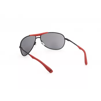 WEB EYEWEAR Vyrų Akiniai Nuo Saulės WE0296-6602A Juodi/Pilki 66/14/125 mm