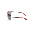 WEB EYEWEAR Vyrų Akiniai Nuo Saulės WE0296-6602A Juodi/Pilki 66/14/125 mm